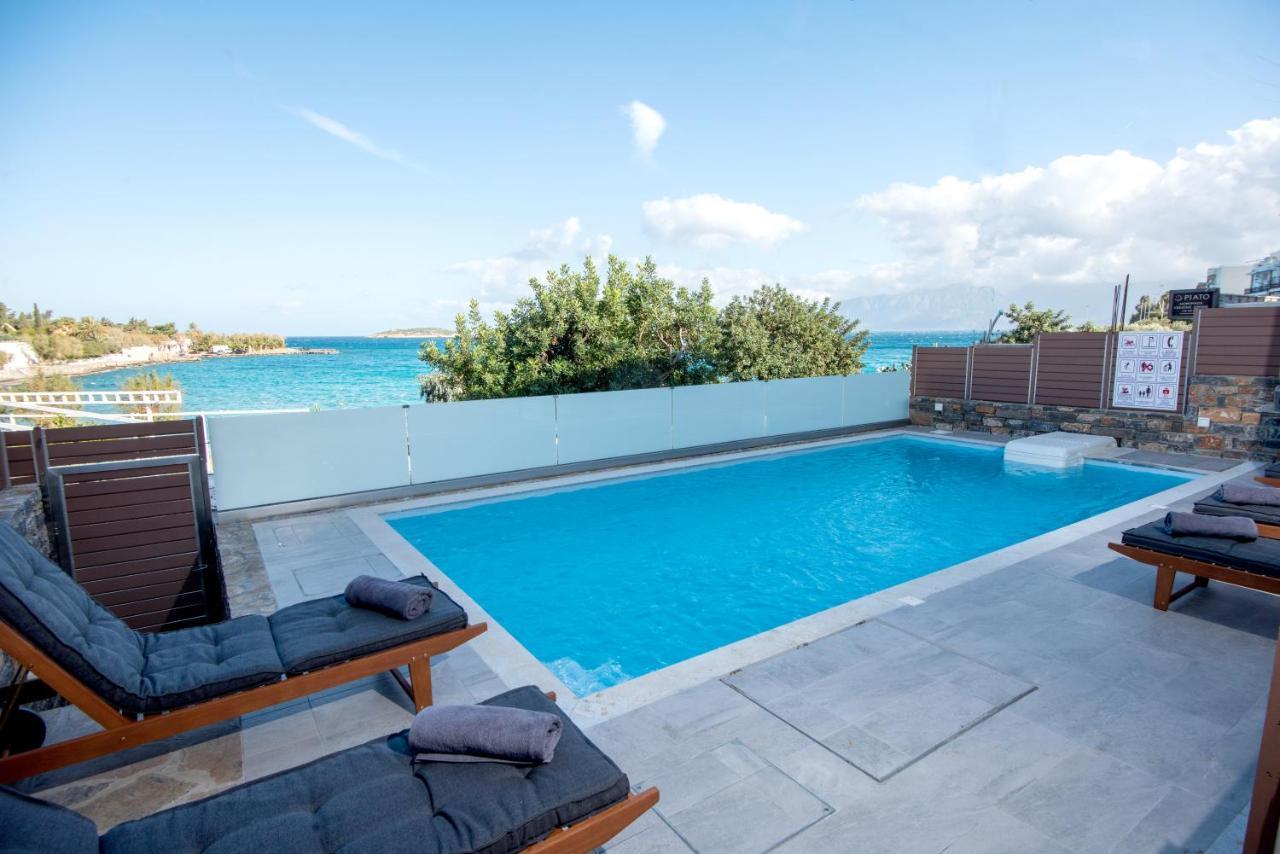 Ammos Lux Apartments Crete Agios Nikolaos  Luaran gambar