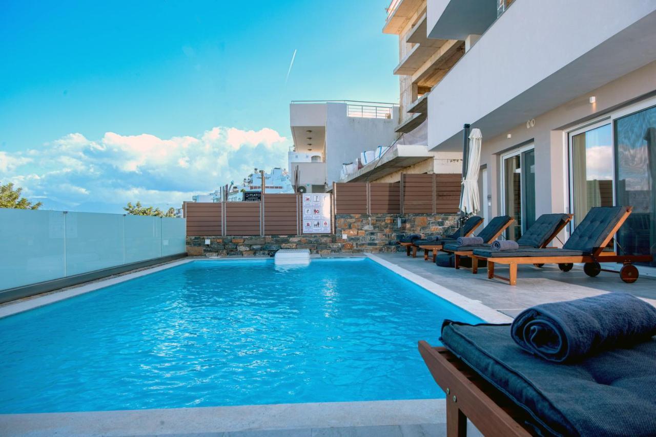 Ammos Lux Apartments Crete Agios Nikolaos  Luaran gambar