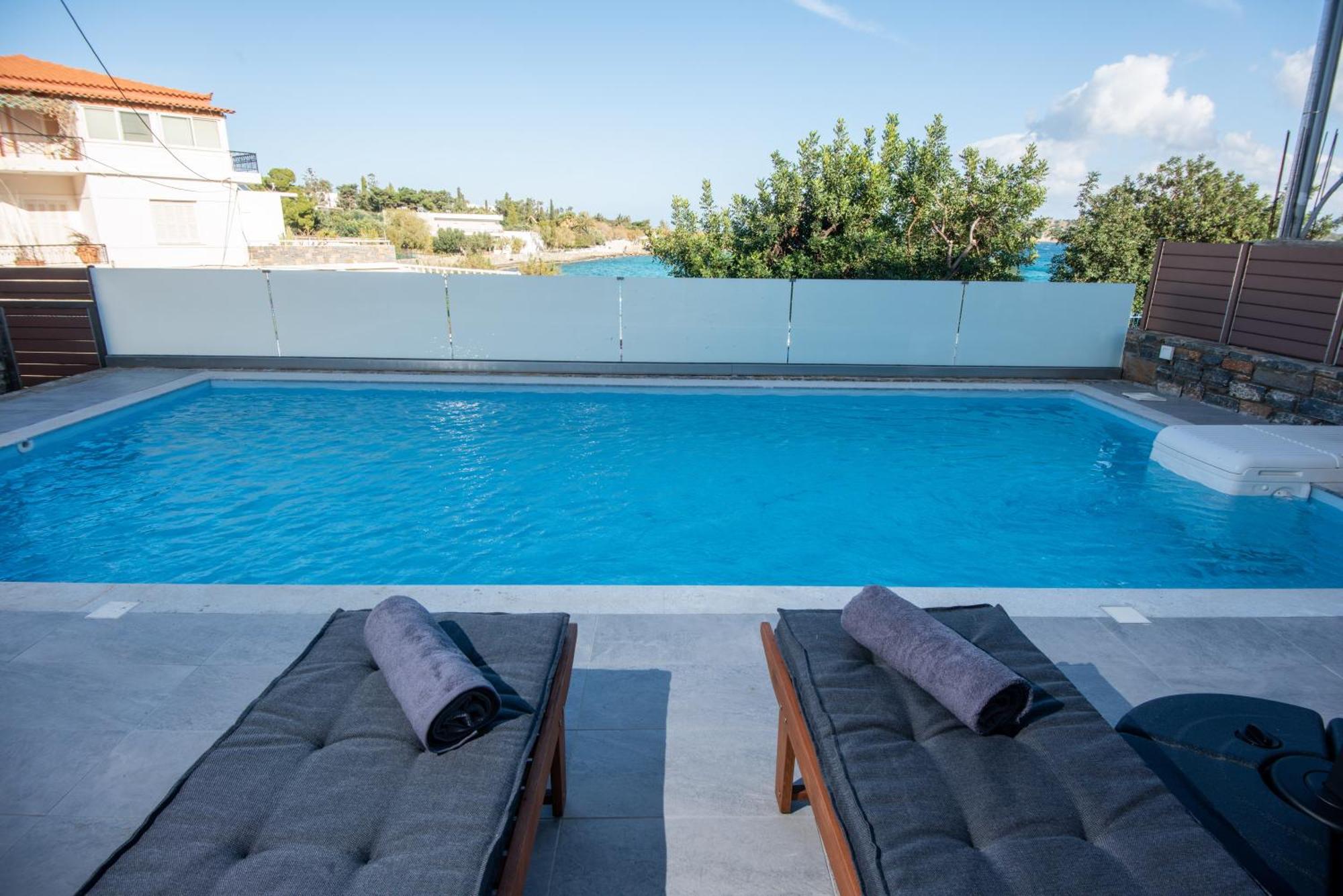 Ammos Lux Apartments Crete Agios Nikolaos  Luaran gambar